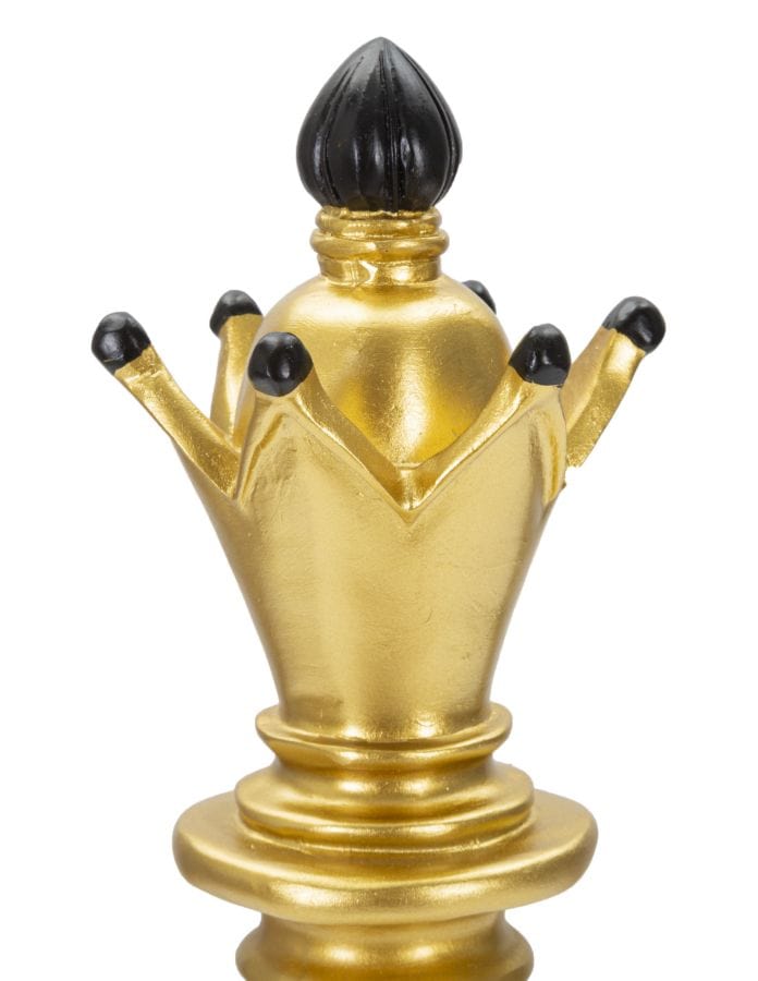 Mauro Ferretti GOLD AND BLACK BISHOP CM Ø 12,5X38,5
