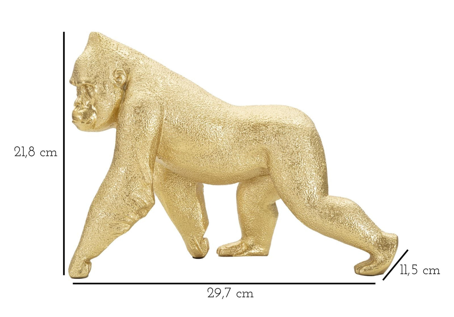 Mauro Ferretti GORILLA DECOR FRONT CM 29,7X11,5X21,8