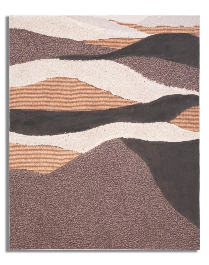 Mauro Ferretti HANDMADE WALL PAINTING DARKY CM 80X3,7X100