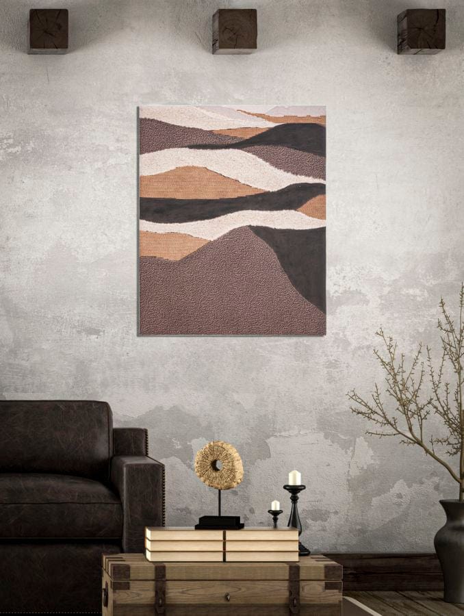Mauro Ferretti HANDMADE WALL PAINTING DARKY CM 80X3,7X100