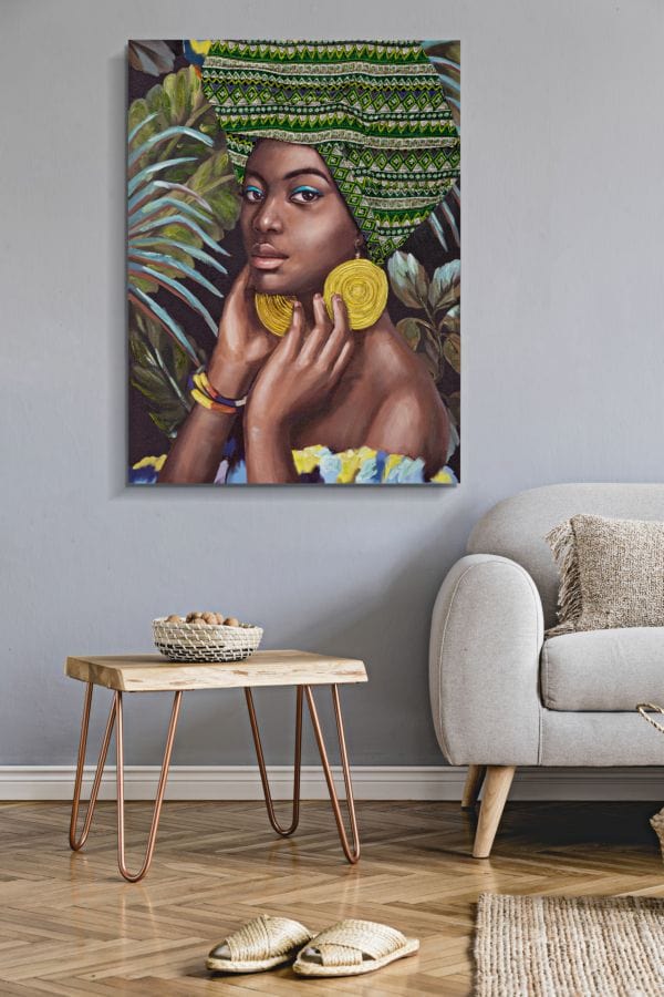 Mauro Ferretti HANDMADE WALL PAINTING KELLY -A- 90X3X120