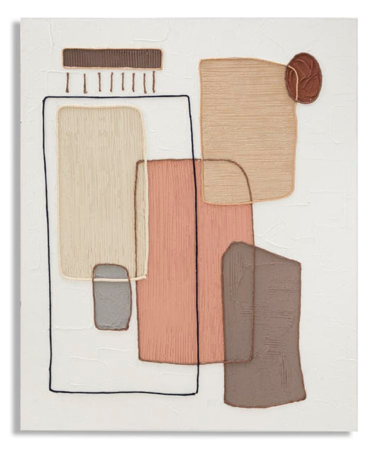 Mauro Ferretti HANDMADE WALL PAINTING PAINT -A- CM 80X2,8X100