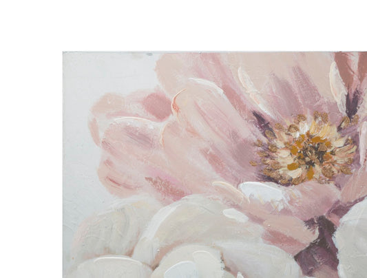 Mauro Ferretti HANDMADE WALL PAINTING SOFT FLOWER CM 
 100X3,7X80