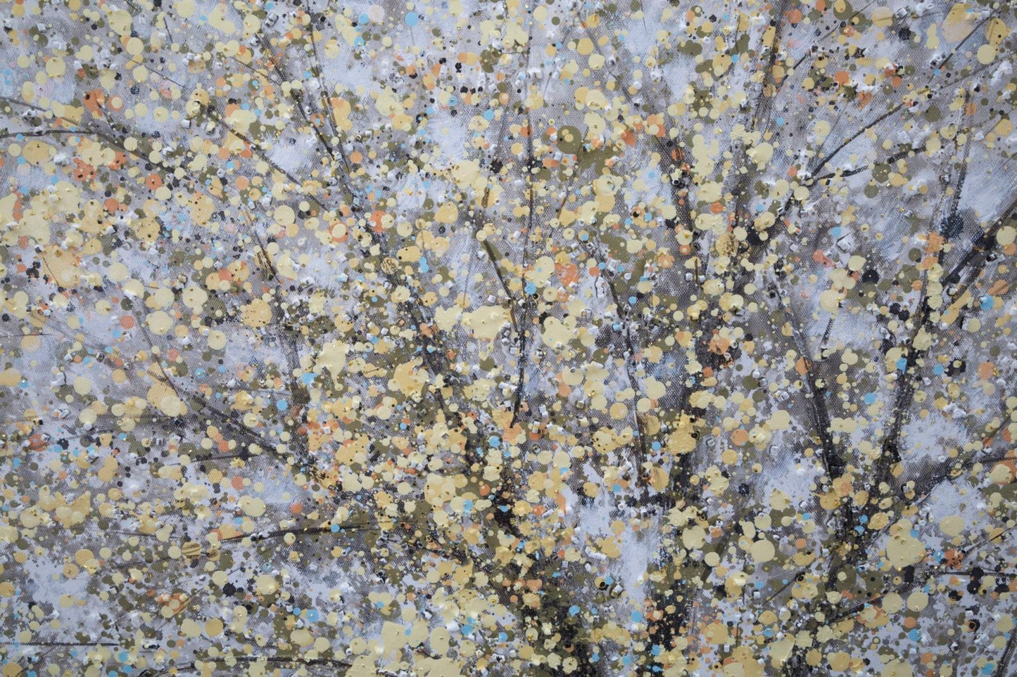 Mauro Ferretti HANDMADE WALL PAINTING TREE SIMPLE -A- CM 
 80X3,8X120