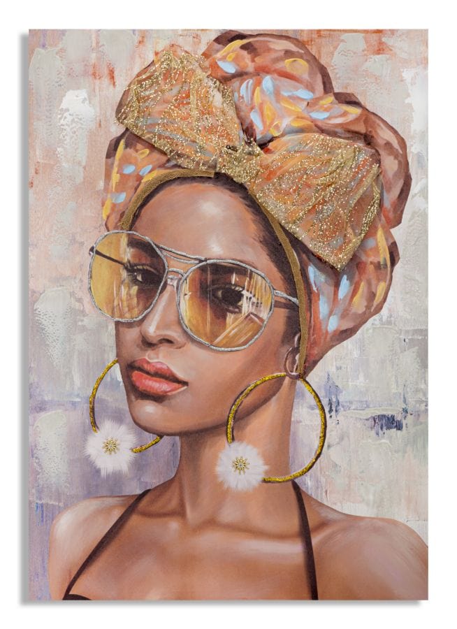 Mauro Ferretti HANDMADE WALL PAINTINGJENNIFER -B- CM 70X3X100
