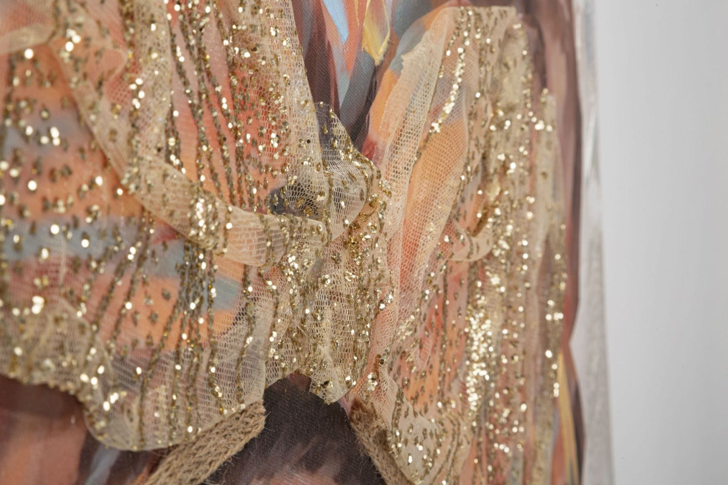 Mauro Ferretti HANDMADE WALL PAINTINGJENNIFER -B- CM 70X3X100