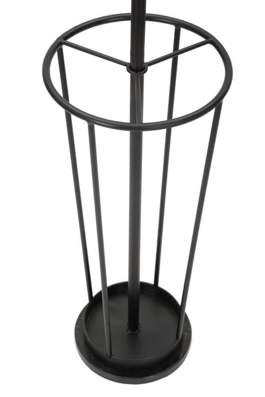 Mauro Ferretti HUNGER/UMBRELLA HOLDER GLAM BLACK CMØ 26X176