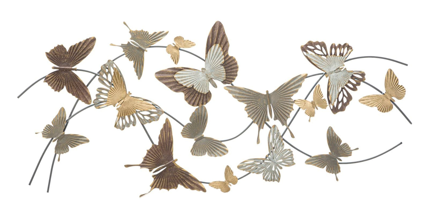 Mauro Ferretti IRON PANEL BUTTERFLY SMART CM 118X3X52