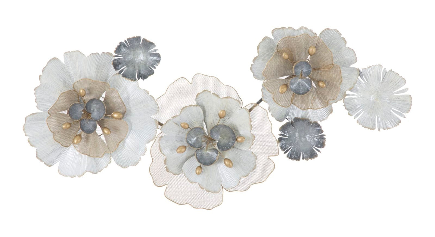 Mauro Ferretti IRON PANEL FLOWERY CM 119X8X60