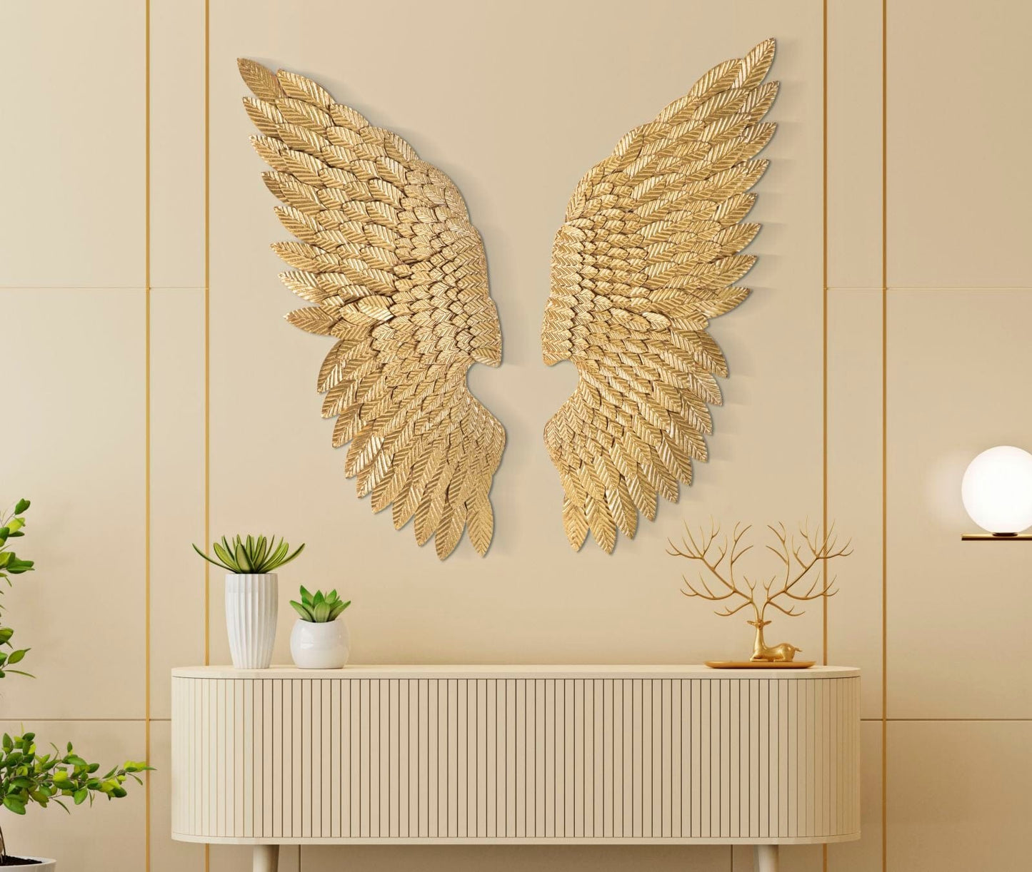 Mauro Ferretti IRON WALL PANEL ALI BEAUTY SET 2 PCS CM 37,5X3X100