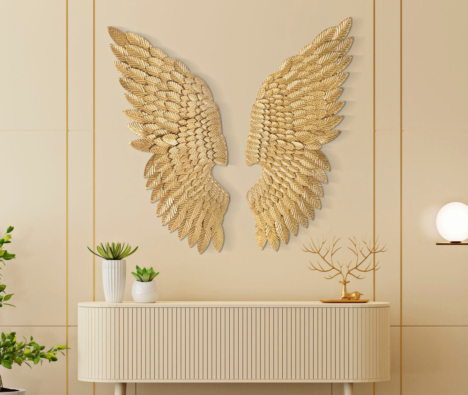 Mauro Ferretti IRON WALL PANEL ALI BEAUTY SET 2 PCS CM 37,5X3X100