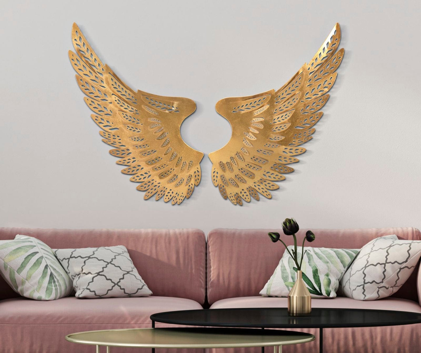 Mauro Ferretti IRON WALL PANEL ALI LIGHT SET 2 PCS
  CM 90X3,5X43,5