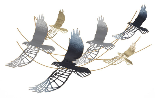 Mauro Ferretti IRON WALL PANEL BIRD CM 90,8X6,4X50,8