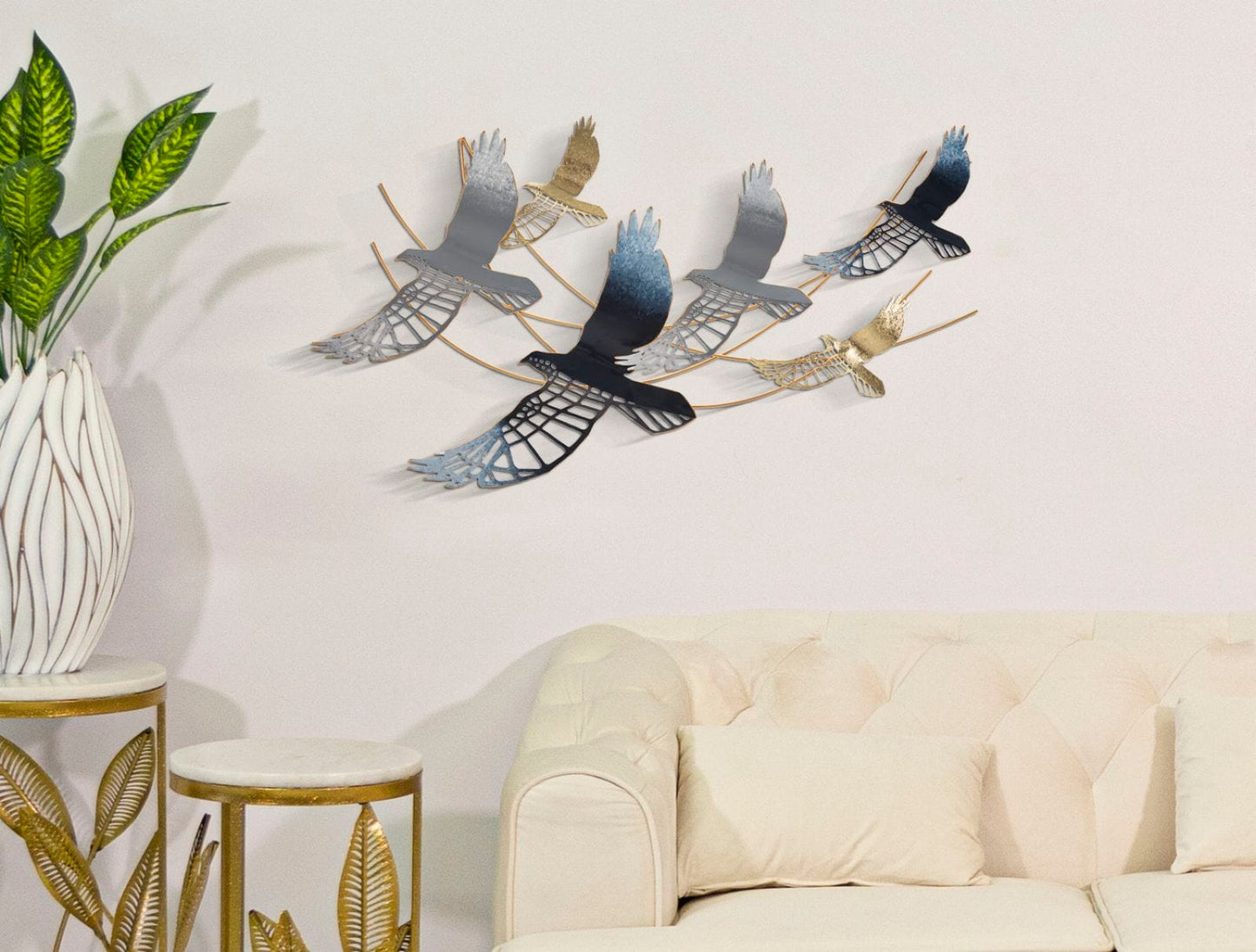 Mauro Ferretti IRON WALL PANEL BIRD CM 90,8X6,4X50,8