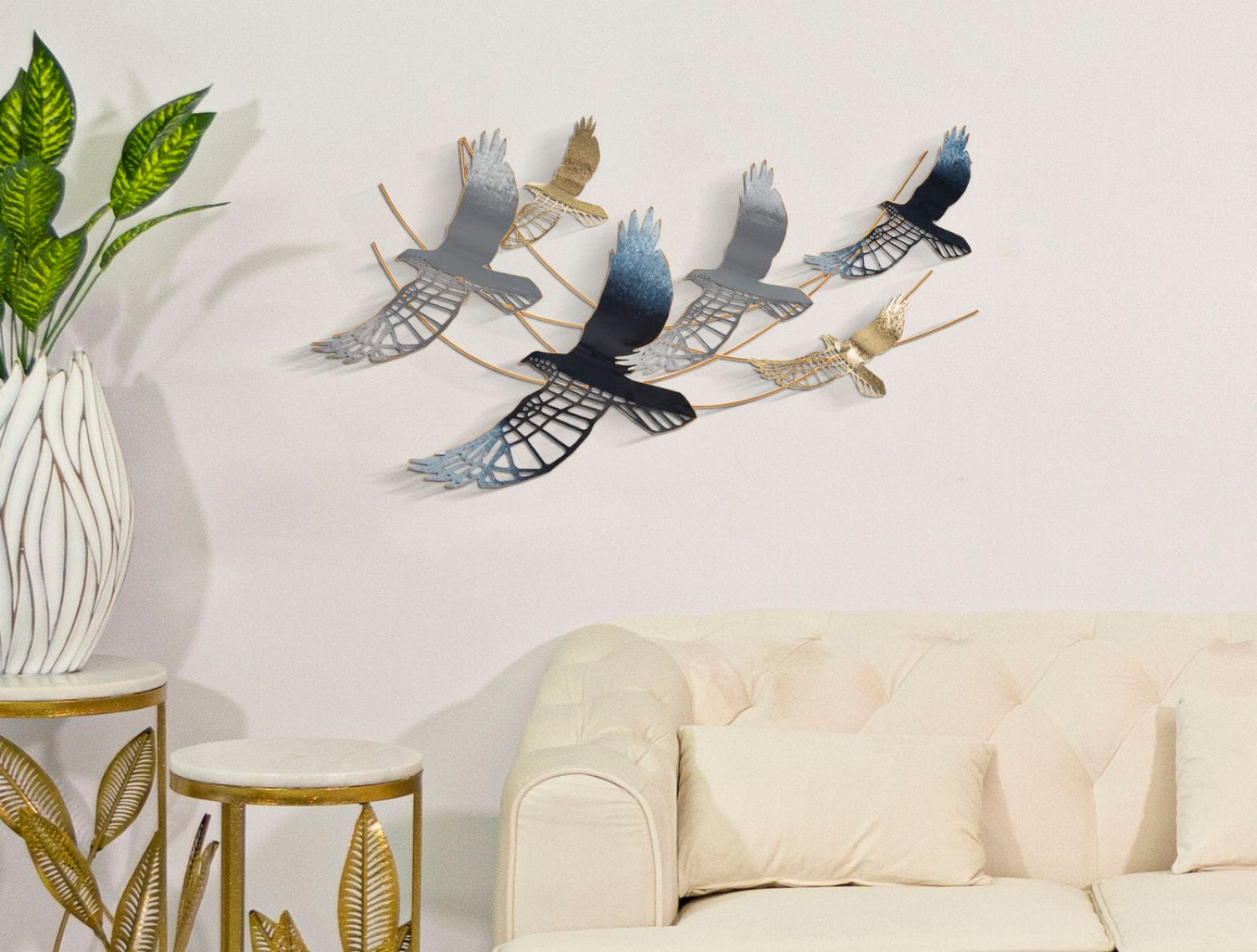 Mauro Ferretti IRON WALL PANEL BIRD CM 90,8X6,4X50,8