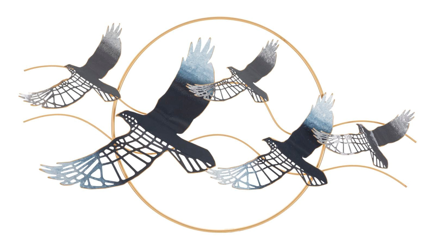Mauro Ferretti IRON WALL PANEL BIRD CM 91X7X50