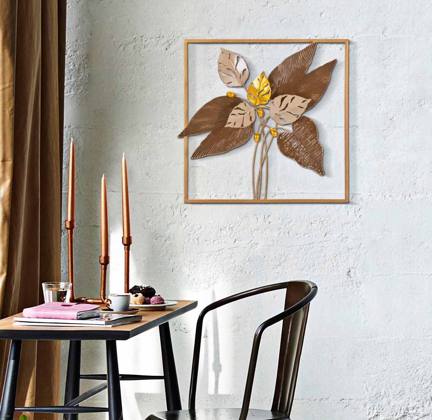 Mauro Ferretti IRON WALL PANEL BROWY CM 50,2X5,1X50,2