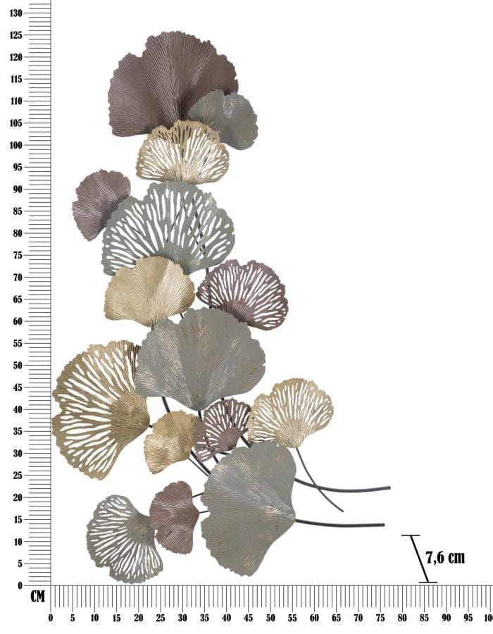 Mauro Ferretti IRON WALL PANEL DIPLY CM 76X7,6X126