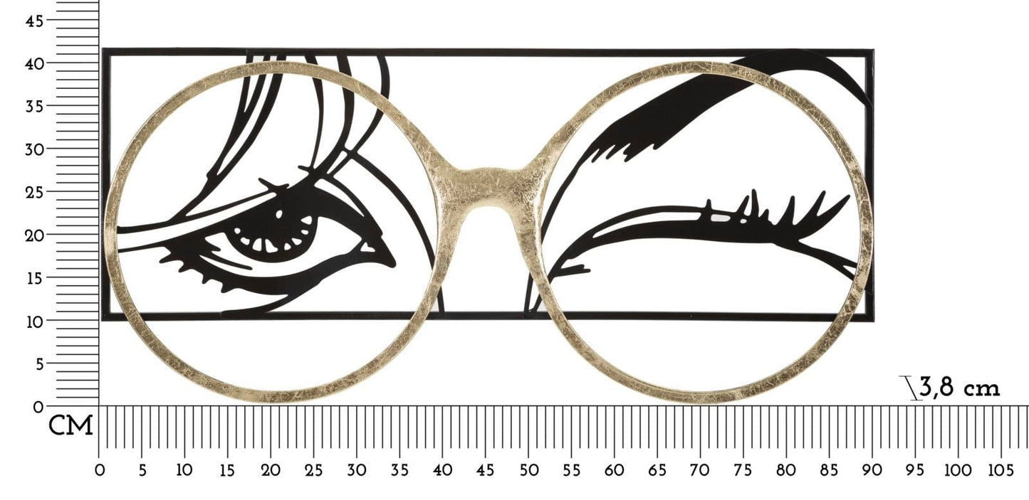 Mauro Ferretti IRON WALL PANEL EYEWEAR CM 89,5X3,8X41,3