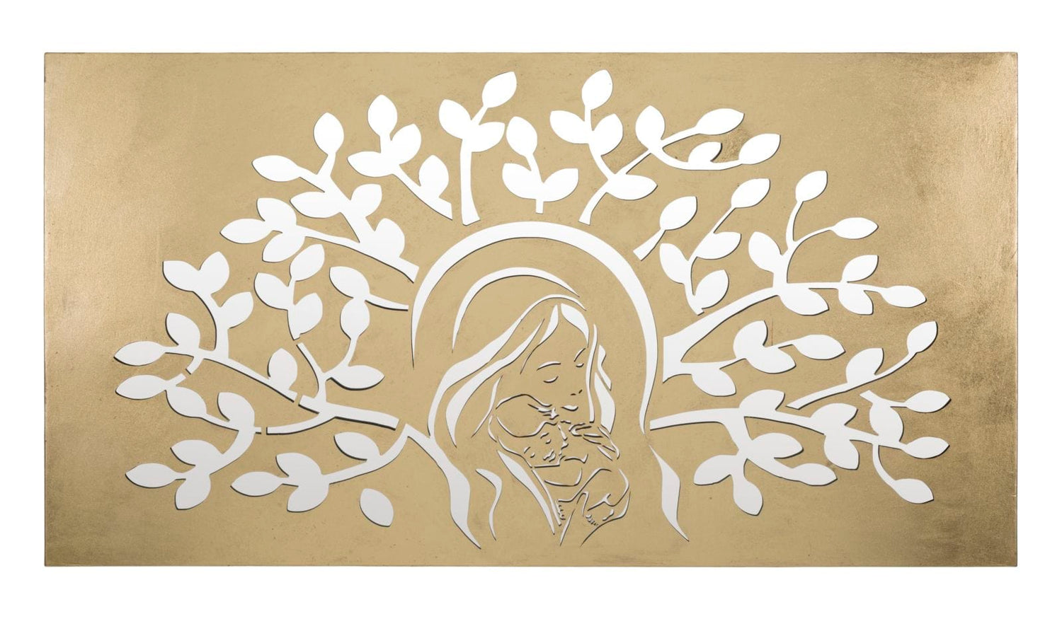 Mauro Ferretti IRON WALL PANEL GOLD CM 120X2X64