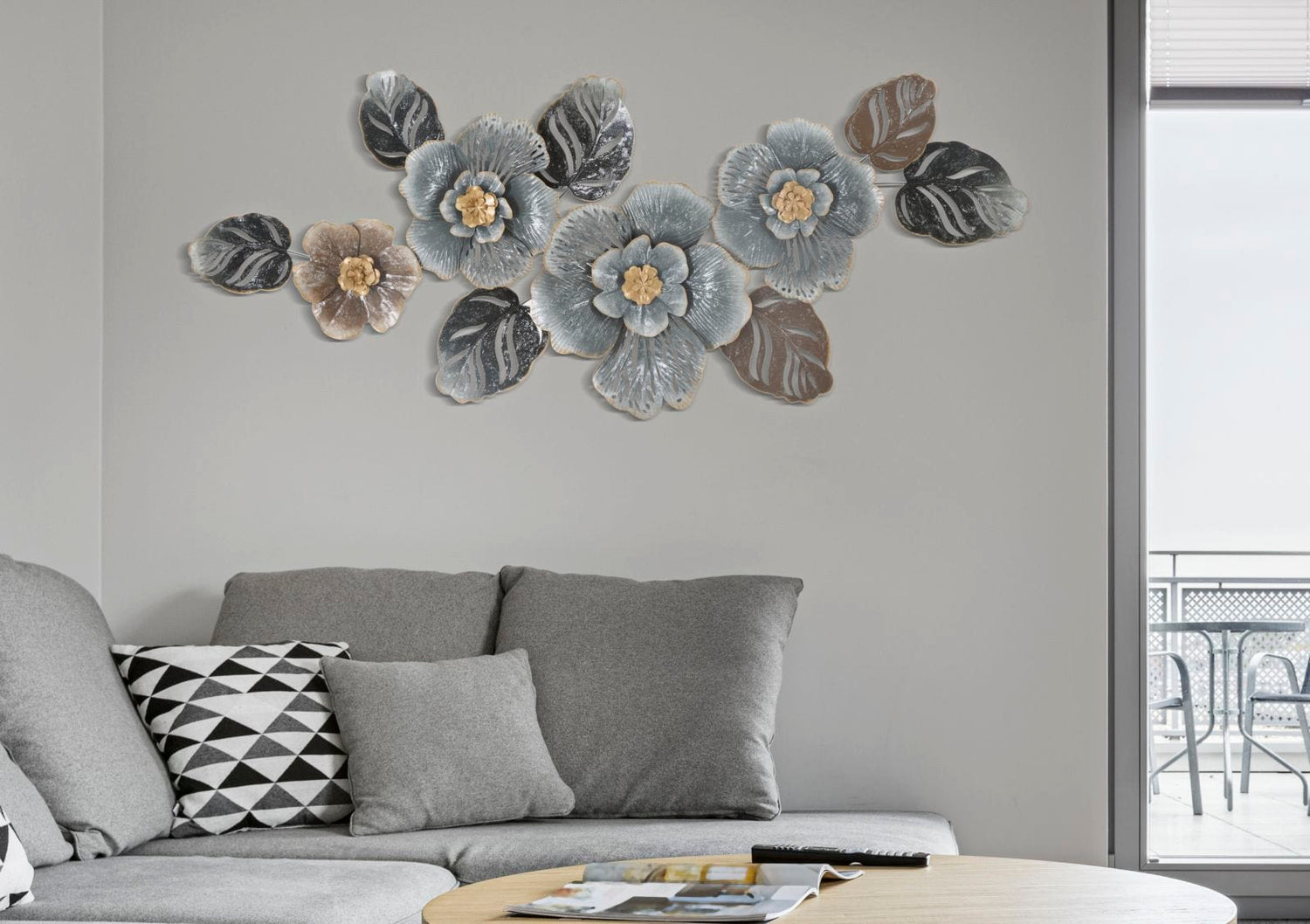 Mauro Ferretti IRON WALL PANEL GREYS -A- CM 157,5X9X66,5