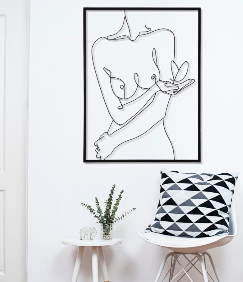Mauro Ferretti IRON WALL PANEL NUDITY CM 60X1X80