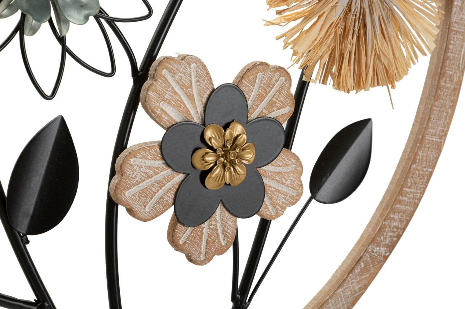 Mauro Ferretti IRON/WOOD WALL PANEL CM Ø 50X3