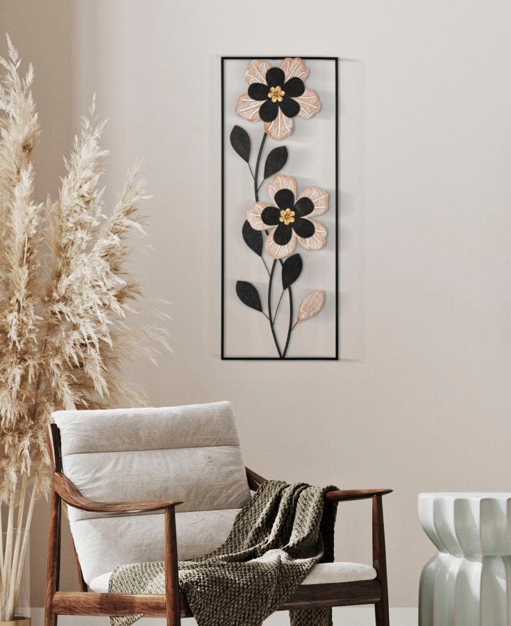 Mauro Ferretti IRON/WOOD WALL PANEL DIVAKER -A- CM 27X2,5X70