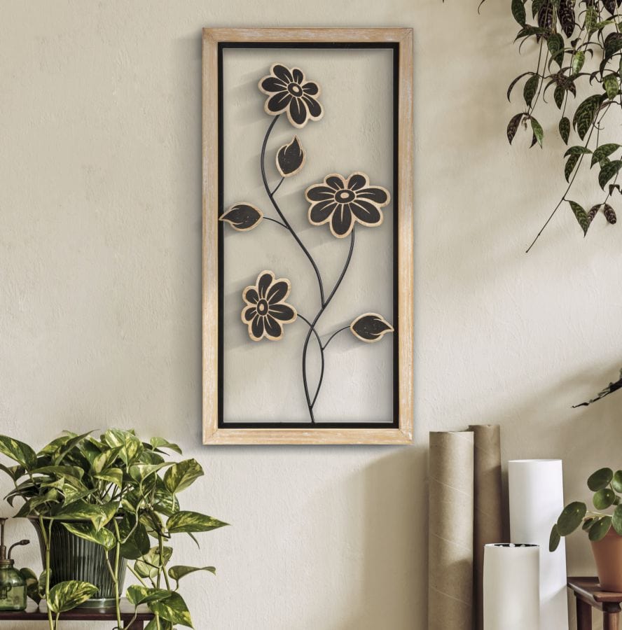 Mauro Ferretti IRON/WOOD WALL PANEL GIRISH -B- CM 30X2,5X60