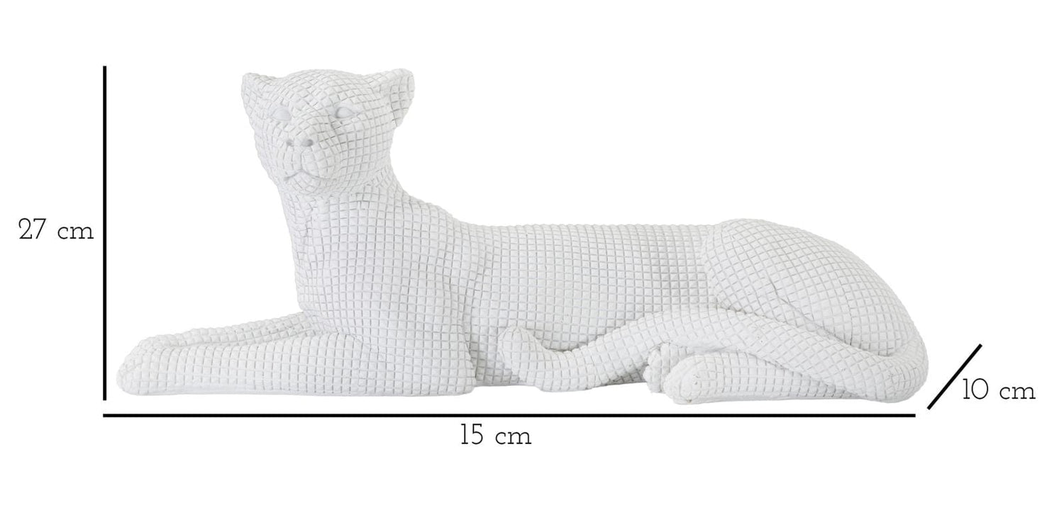 Mauro Ferretti LEOPARD WHITE CM 38X12,5X15,3