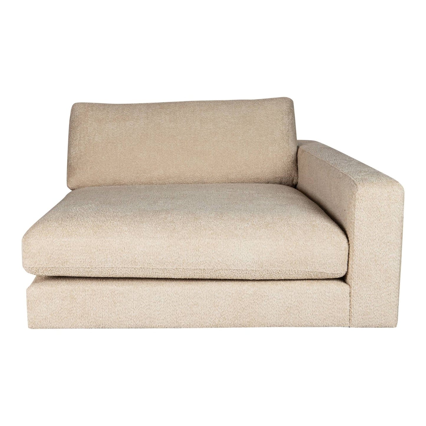 PTMD Nilla bank chaise longue arm Rechts SiC Ant3 Zand