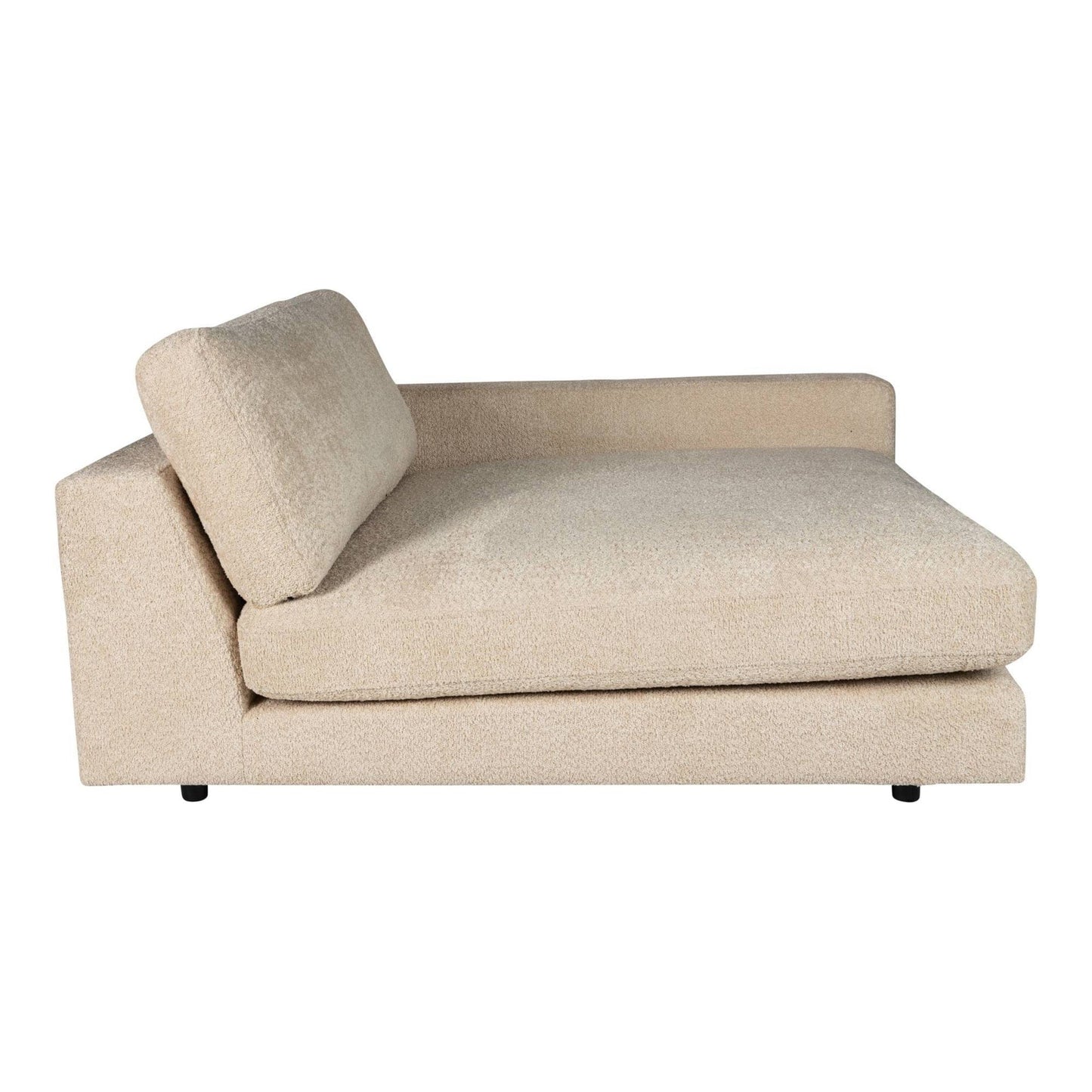 PTMD Nilla bank chaise longue arm Rechts SiC Ant3 Zand