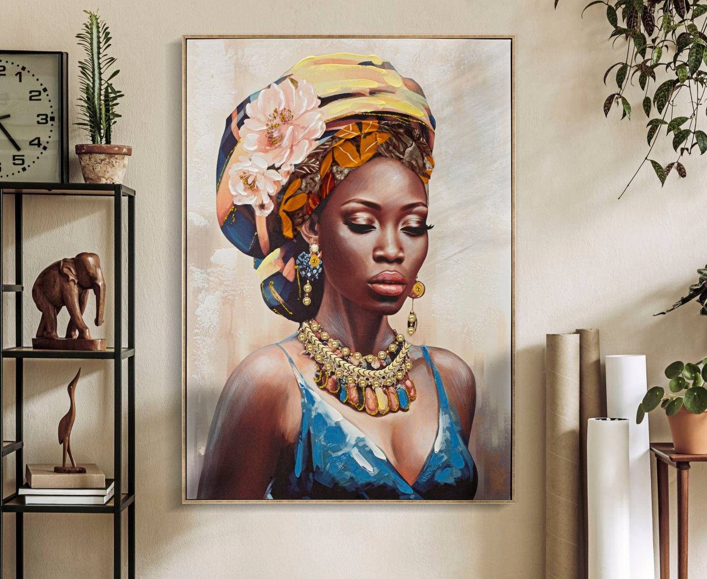 Mauro Ferretti PAINTING WITH FRAME AYDA -A- CM 72X4,5X102