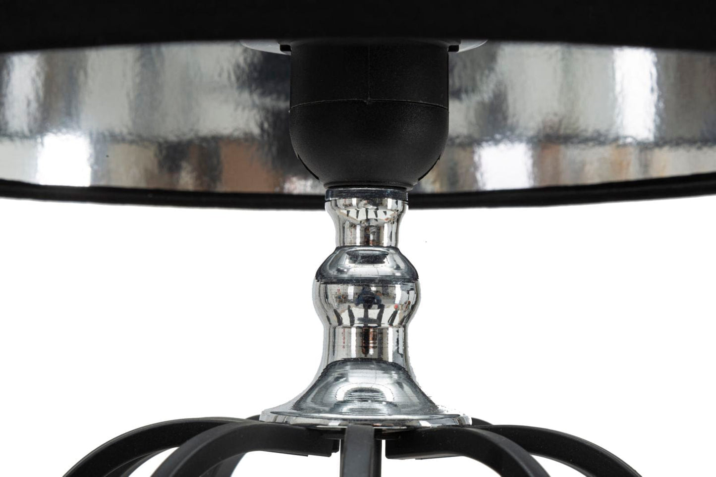 Mauro Ferretti TABLE LAMP DARKY SILVER CM Ø28X44,5