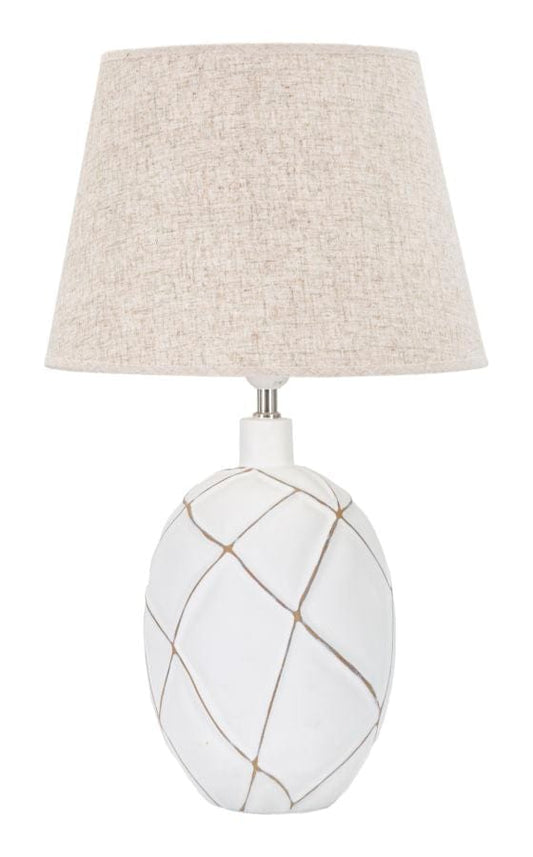 Mauro Ferretti TABLE LAMP POLYRESIN LINES CM Ø 35X60