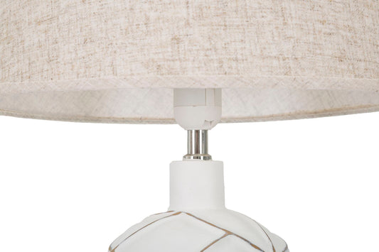 Mauro Ferretti TABLE LAMP POLYRESIN LINES CM Ø 35X60