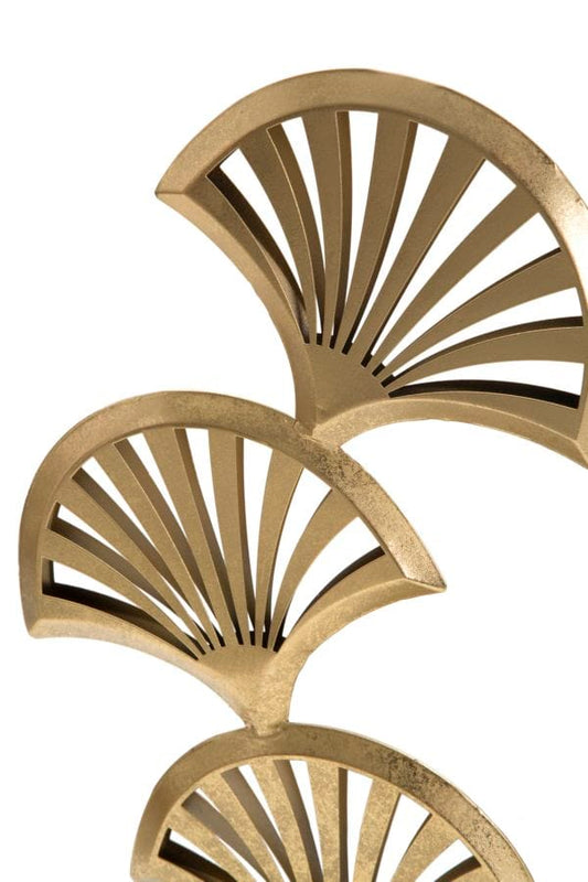 Mauro Ferretti TRIPLE LEAF SCULPTURE CM 23,5X10X44
