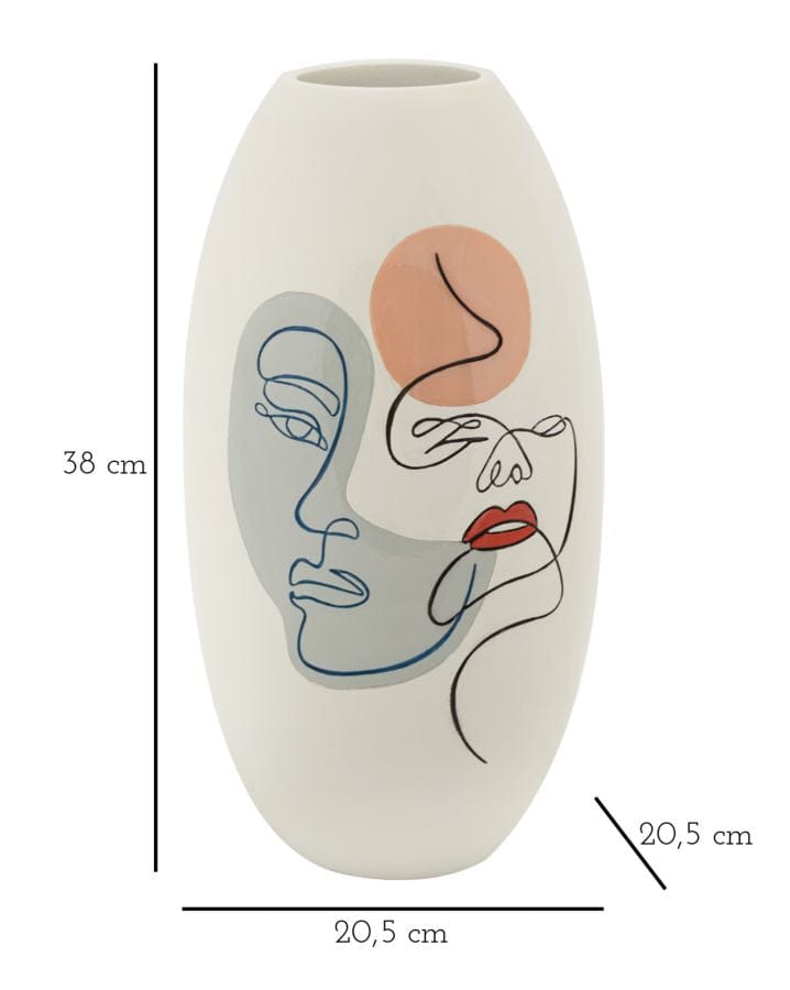 Mauro Ferretti VASE ART -C- CM Ø 20,5X38