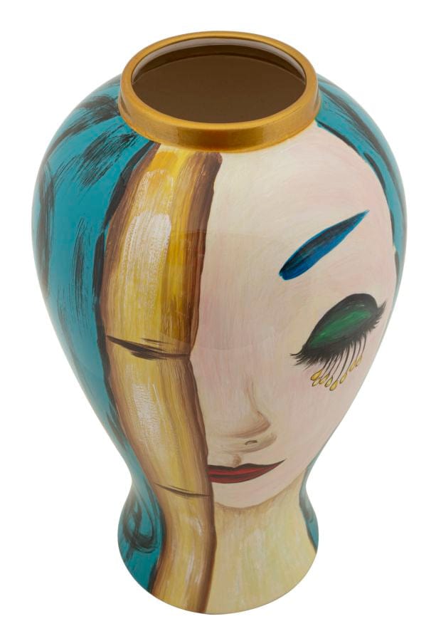 Mauro Ferretti VASE ART FACE CM Ø 21X34