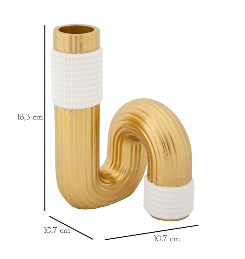 Mauro Ferretti VASE BANN CM 10,7X10,7X18,3