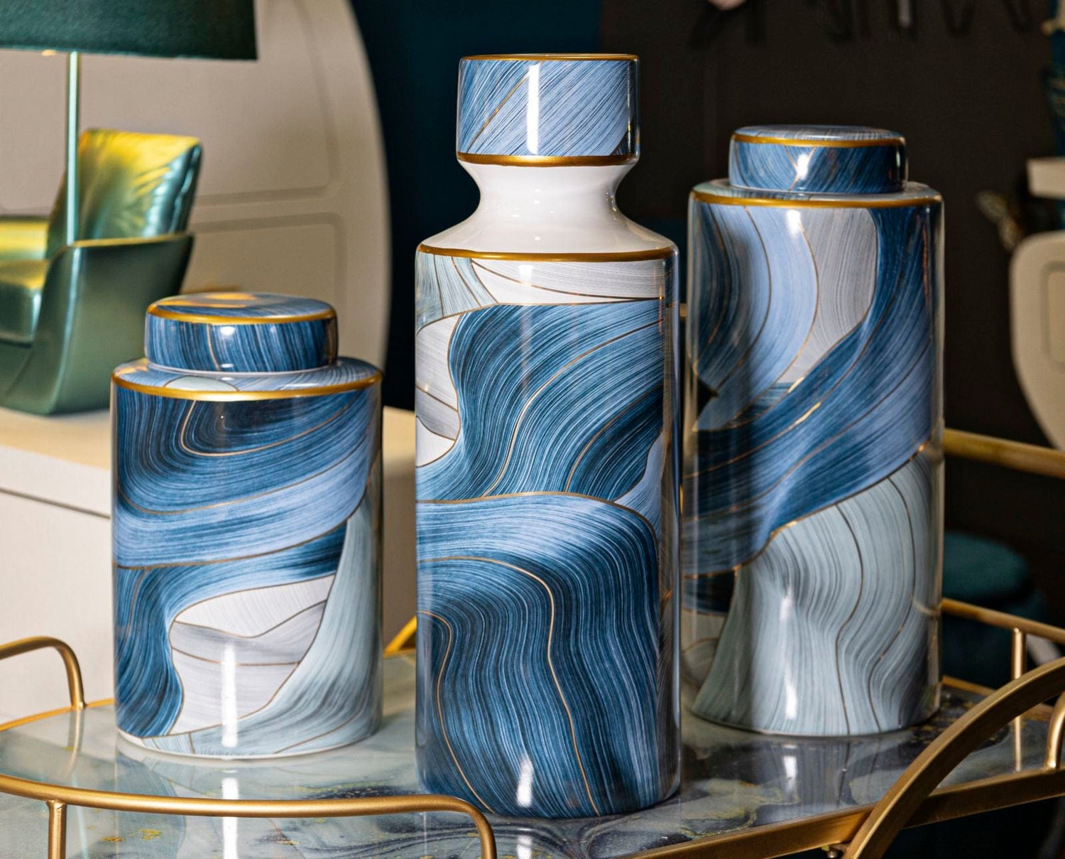 Mauro Ferretti VASE ELEGANT CM Ø 15X24