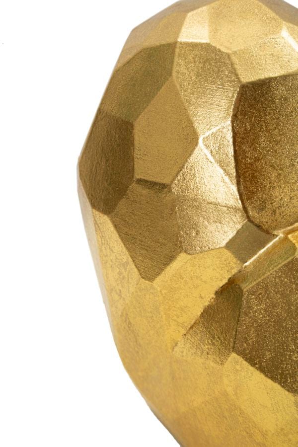 Mauro Ferretti VASE HEART GOLD CM 19X9X18