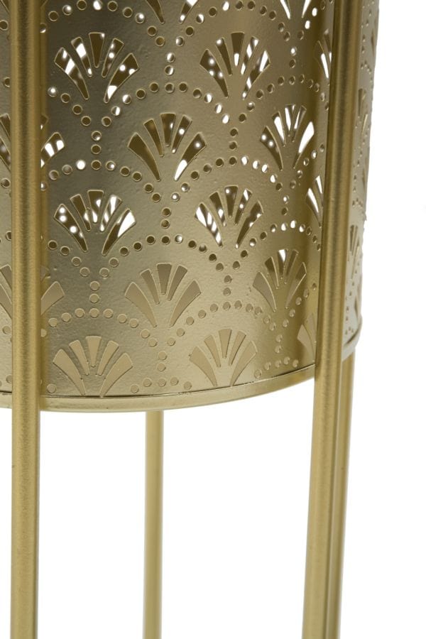 Mauro Ferretti VASE HOLDER GOLVY SET 2 PCS -A- CM Ø 21X40-19X22