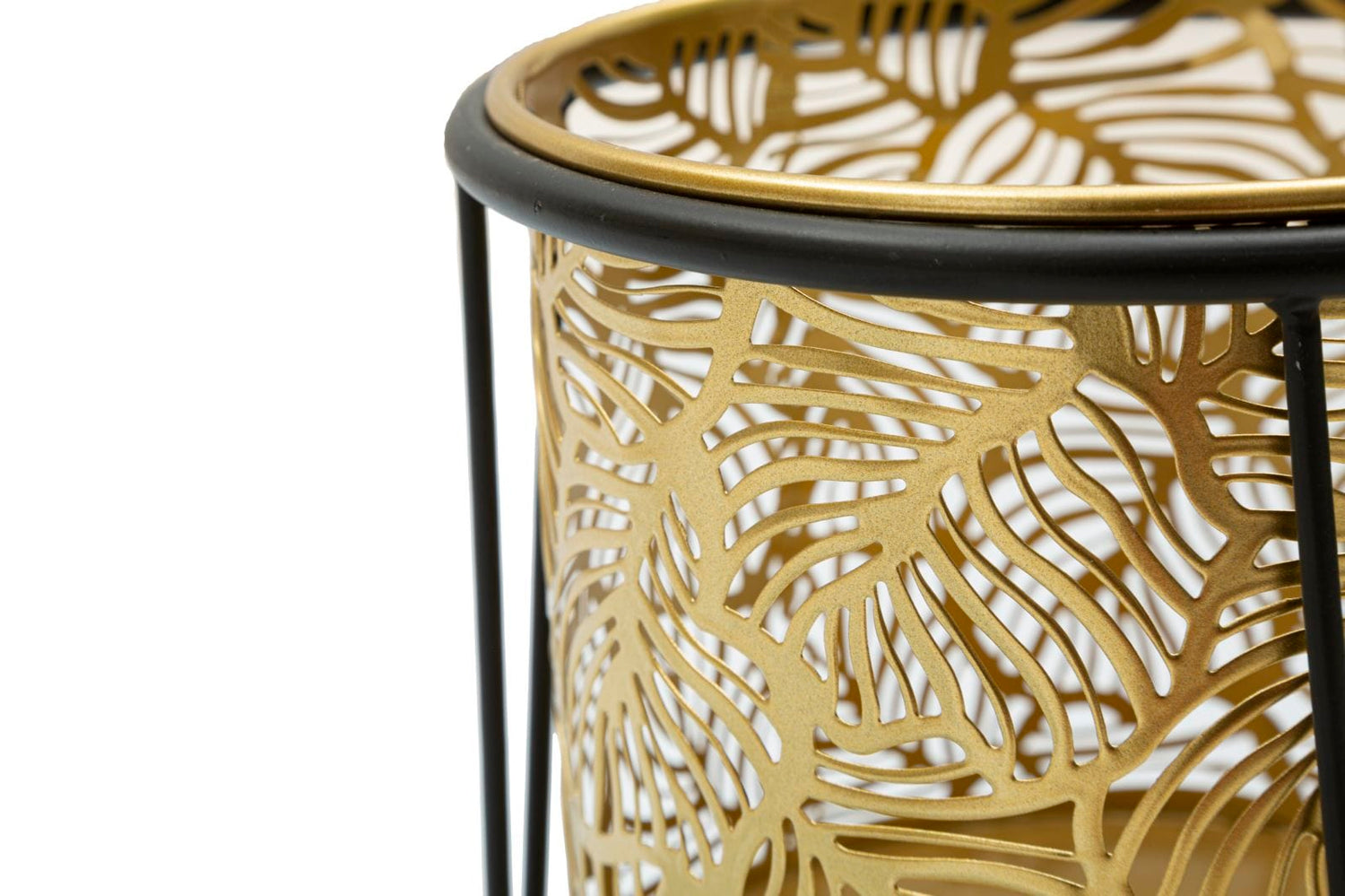 Mauro Ferretti VASE HOLDER LEAVY SET 2 PCSCM Ø 21X40-19X22