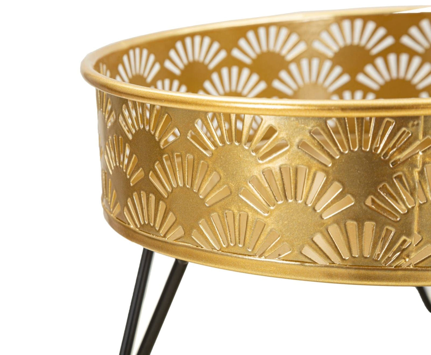 Mauro Ferretti VASE HOLDER ZANNY SET 2 PCS CM Ø 20,5X13-18X13