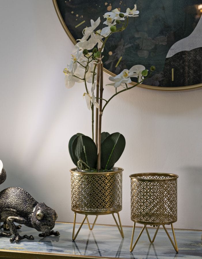 Mauro Ferretti VASE HOLDERCECI SET 2 PCS CM Ø 16X20-13X20