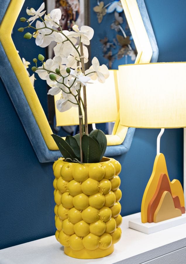 Mauro Ferretti VASE LEMONS CM Ø 21X28