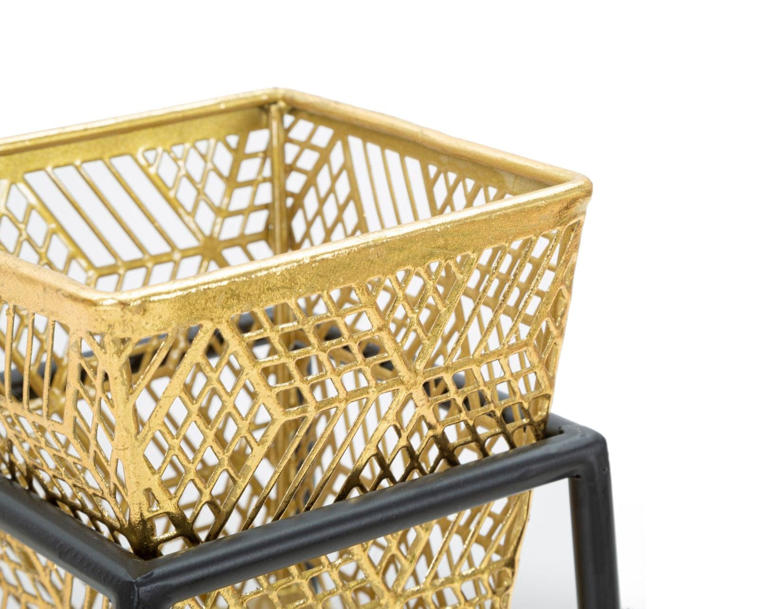 Mauro Ferretti VASE OLDER SQUARE SET 2 PCS CM Ø 23X70-20X60