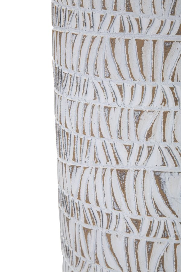 Mauro Ferretti VASE POLYRESIN NAIROBI OVAL CM 19X12X50