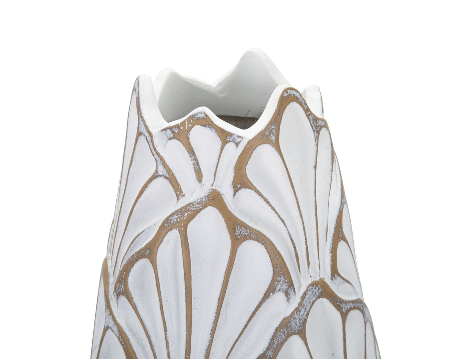 Mauro Ferretti VASE POLYRESIN PANAMA CM Ø 18,5X55